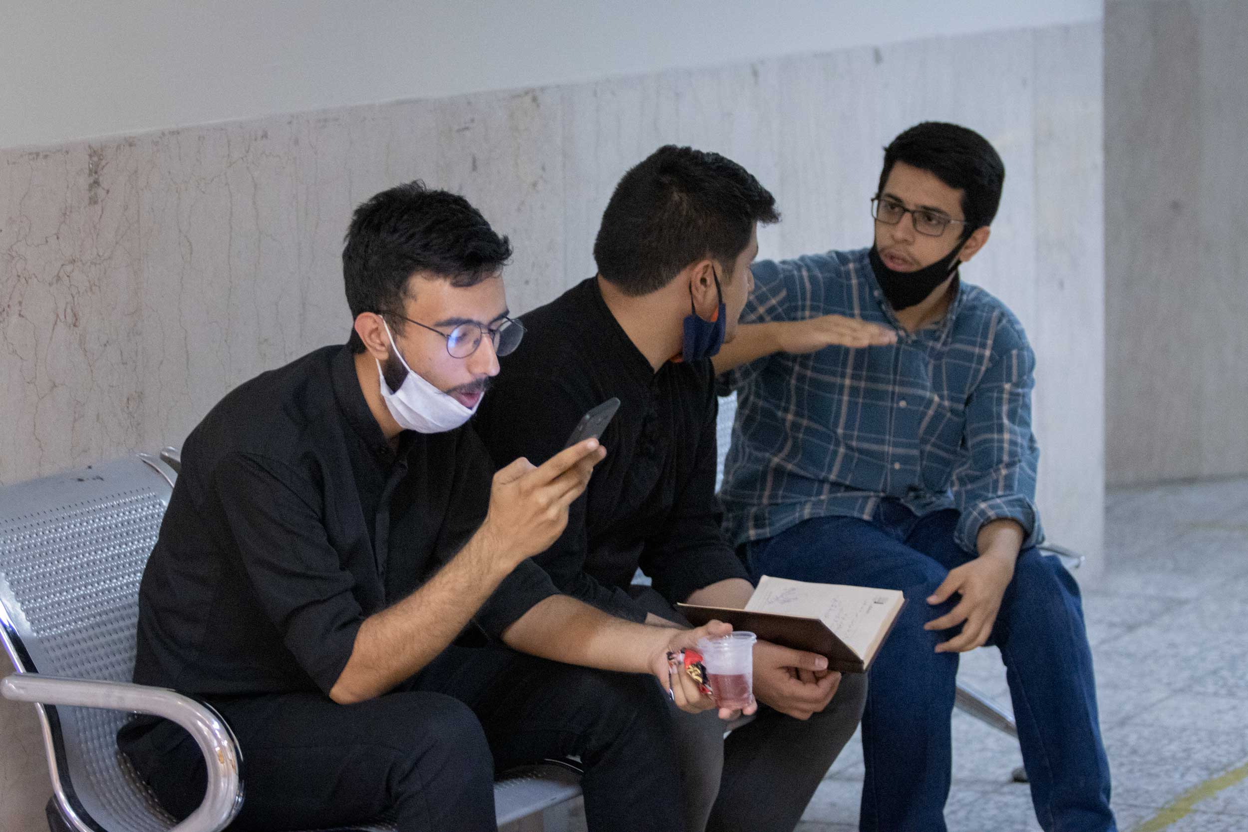 پشت صحنه تولیدات پلانچی
محمد شکری سینا رضایی و امیرحسین فرخ