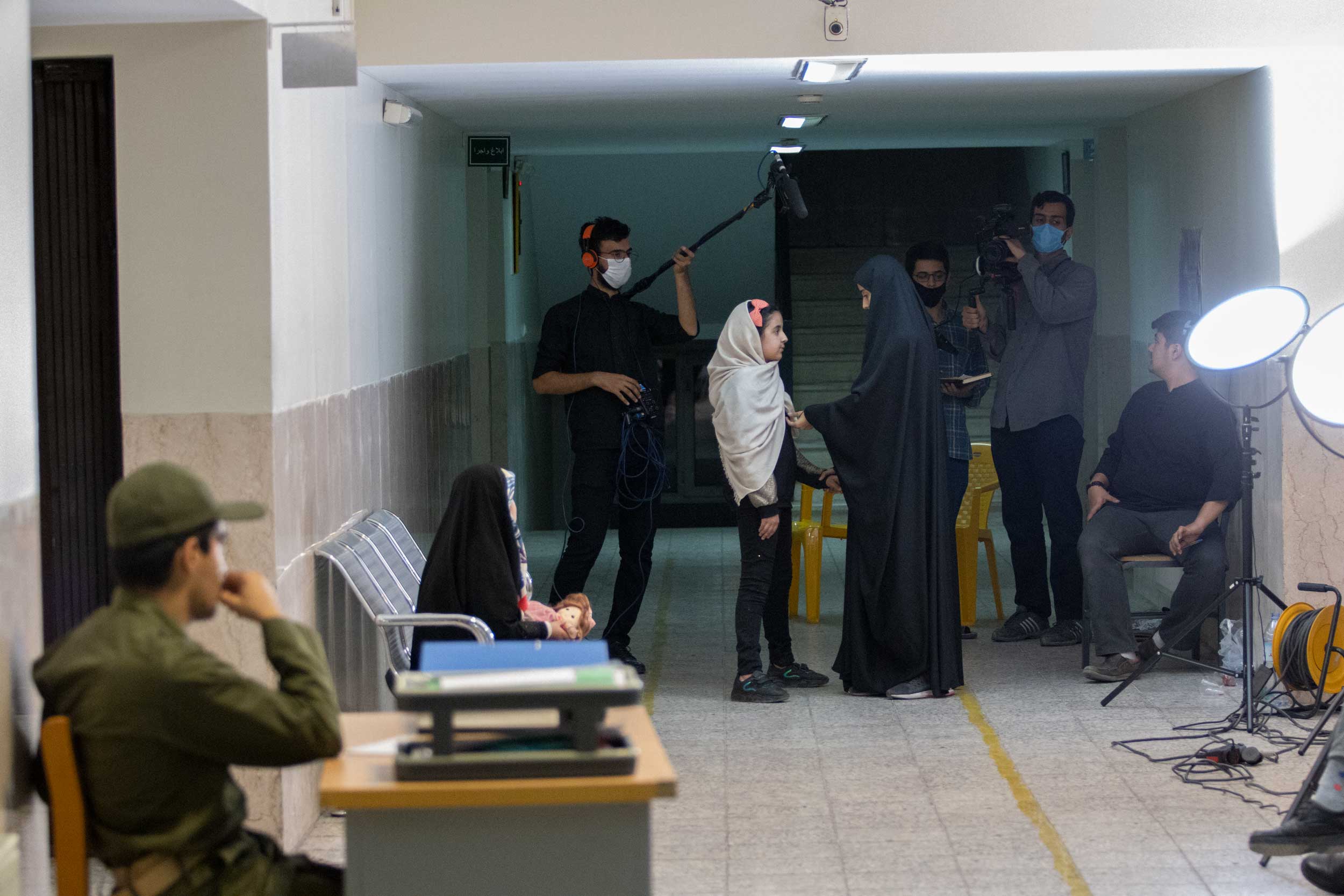 پشت صحنه تولید فیلم کوتاه