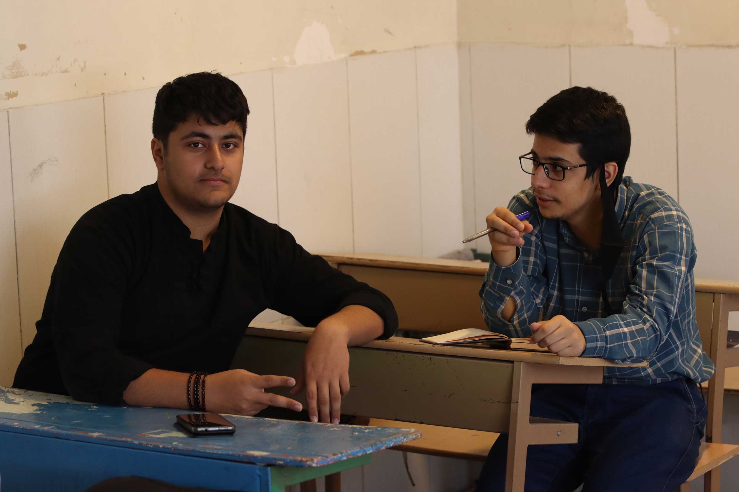 سینا رضایی و امیرحسین فرخ